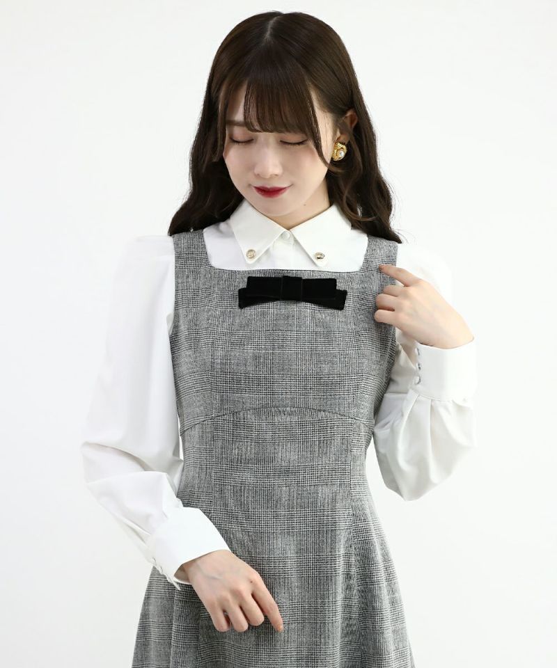 black×black / 162cm / when the ribbon position is changed