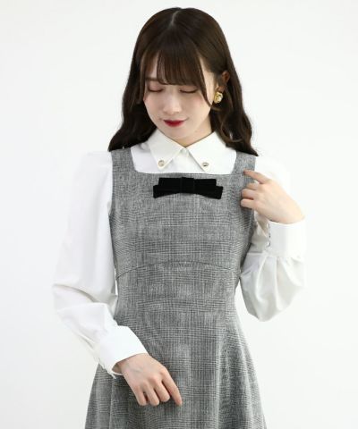 black×black / 162cm / when the ribbon position is changed