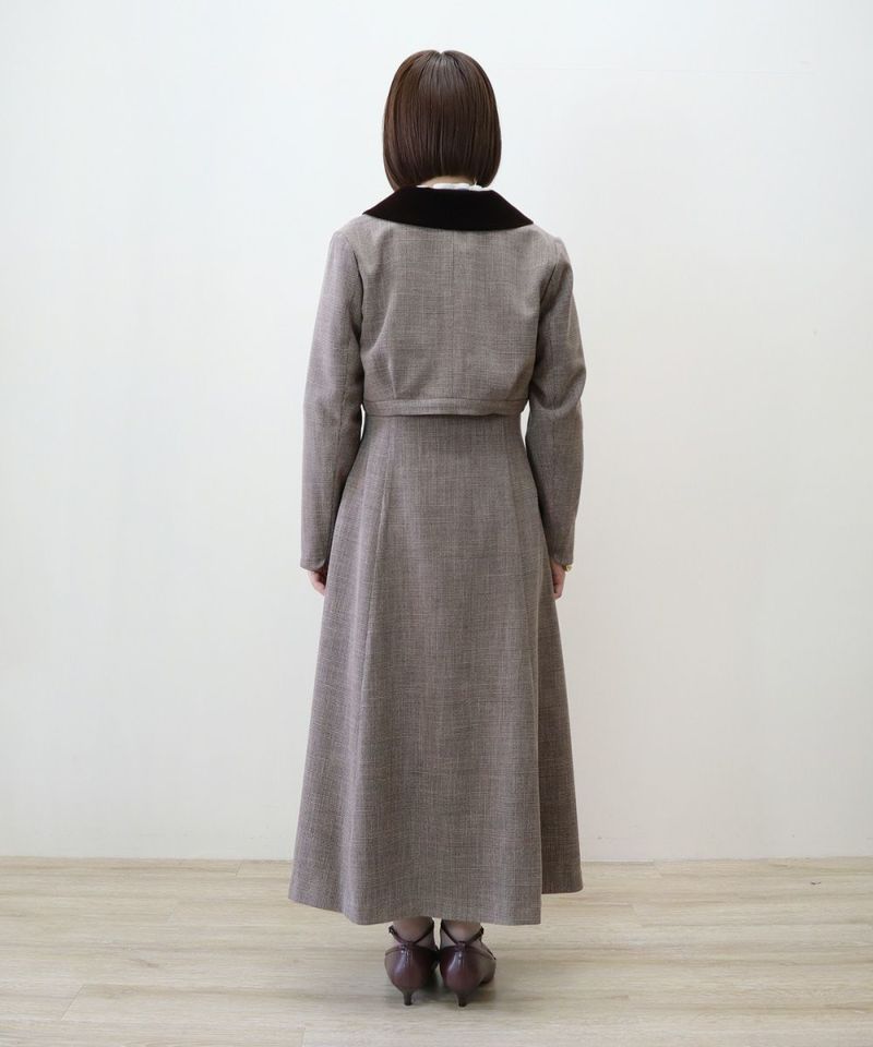 brown×brown / 149cm