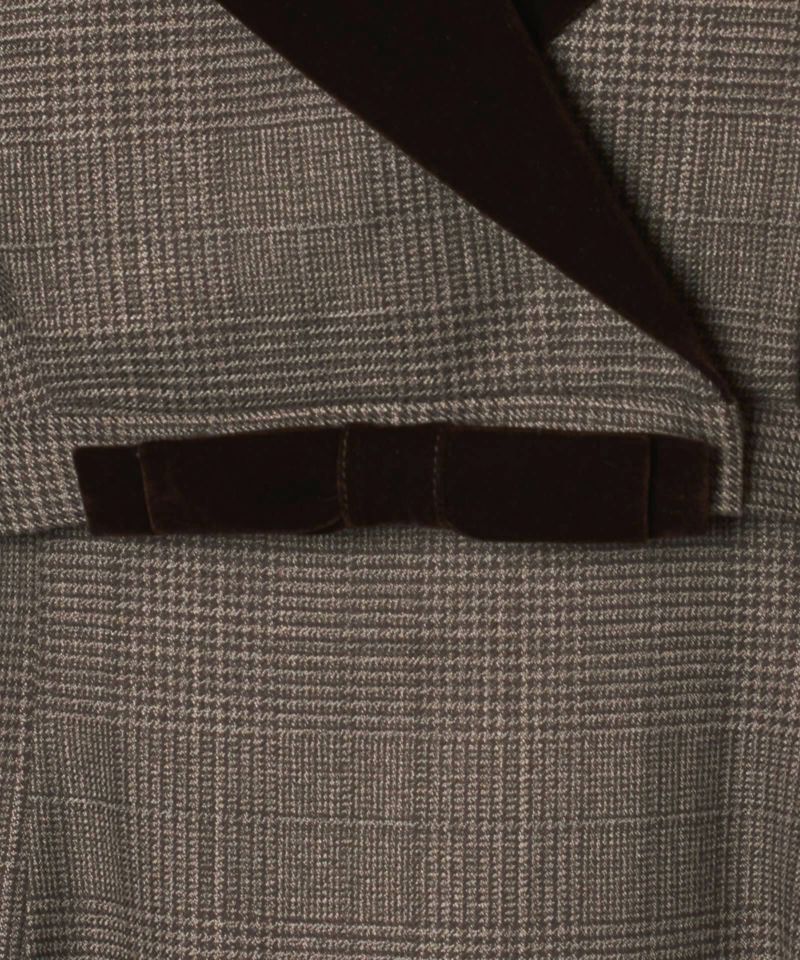 Ribbon up (brown×brown)