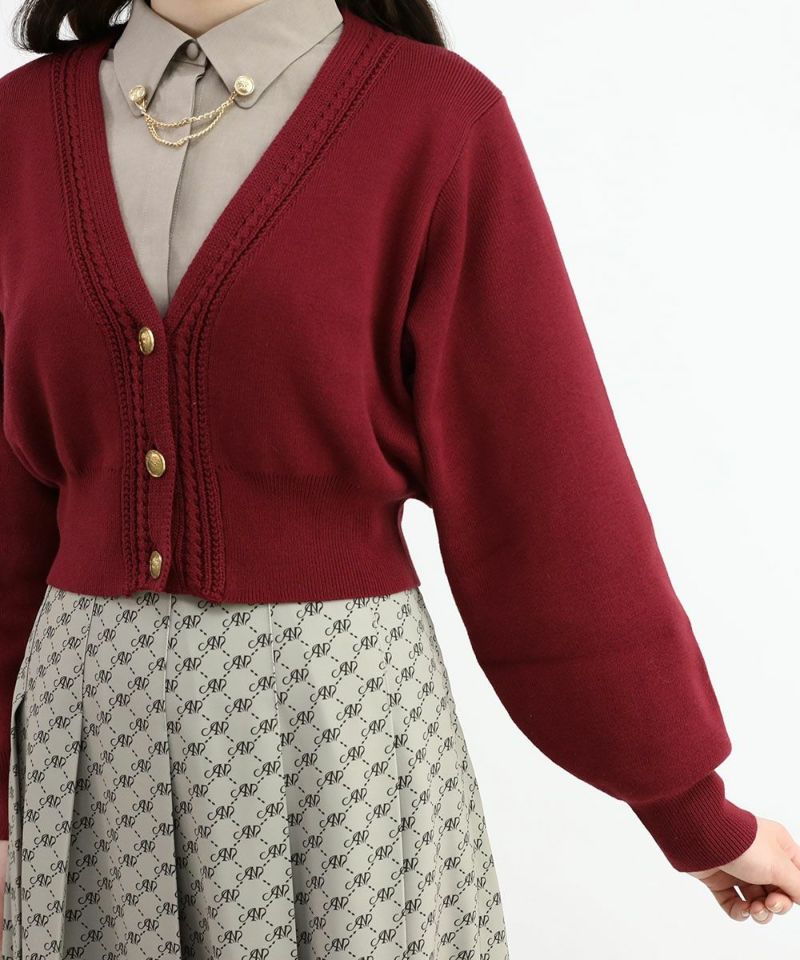 SHEER IRIS CARDIGAN | bow.a