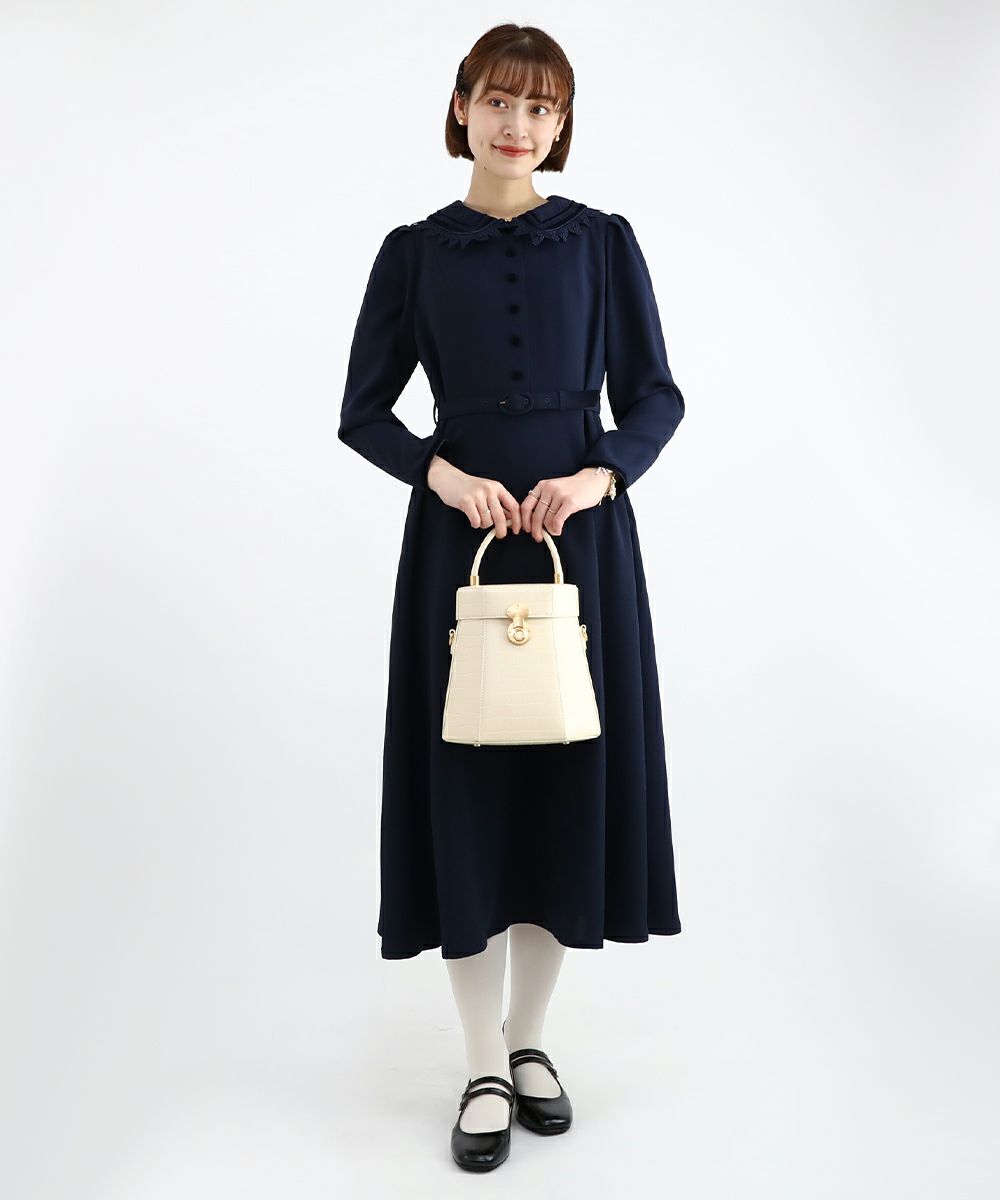 iamofficial レザーラインベストワンピース（アンドレスド ANDRESD I  