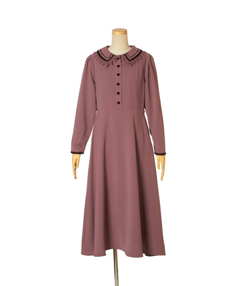 Unbelted (mauve)