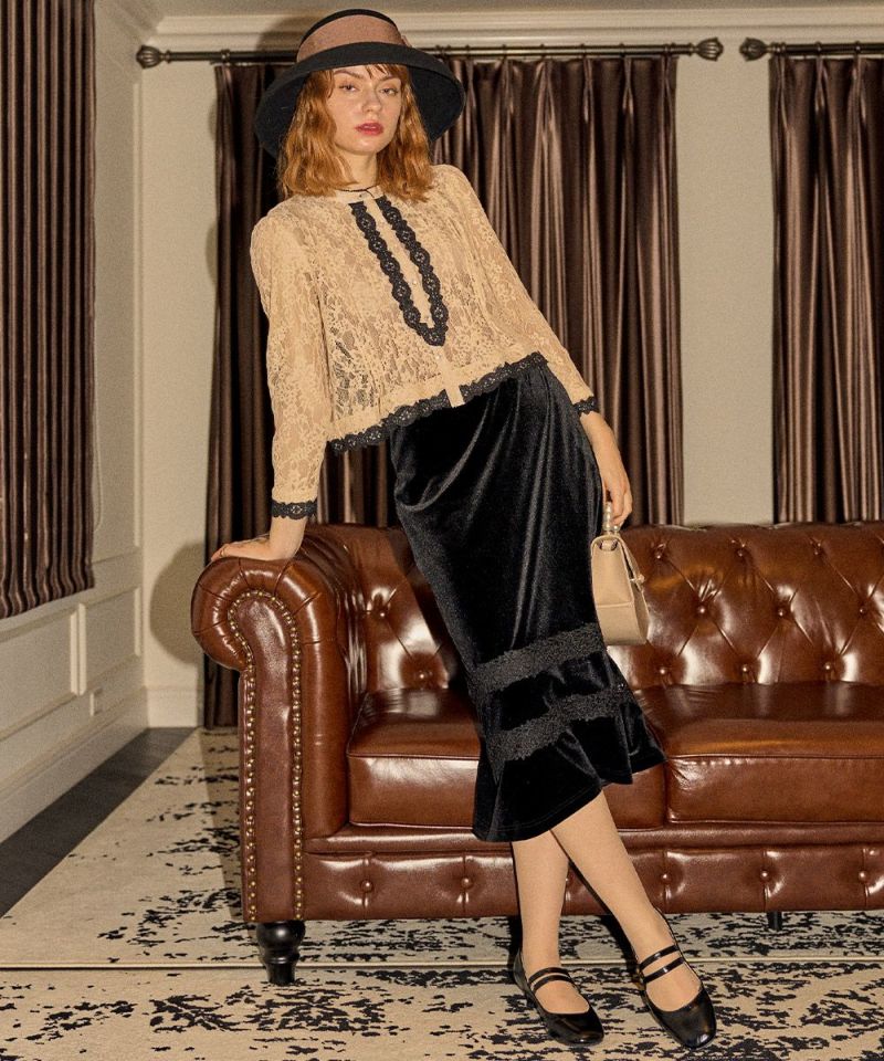 beige × black