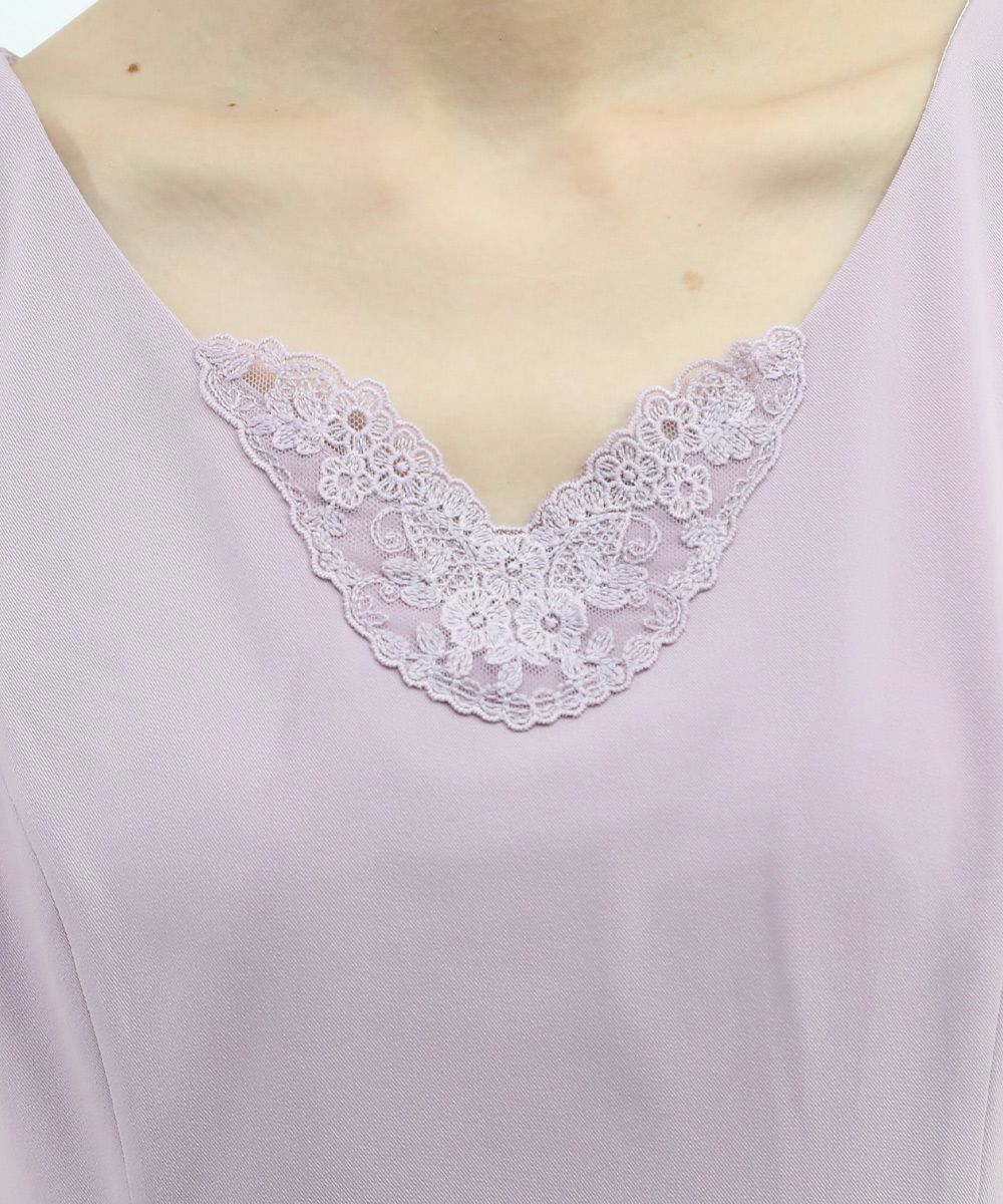 lavender / 165cm / Sサイズ着用 / ボレロを外した場合