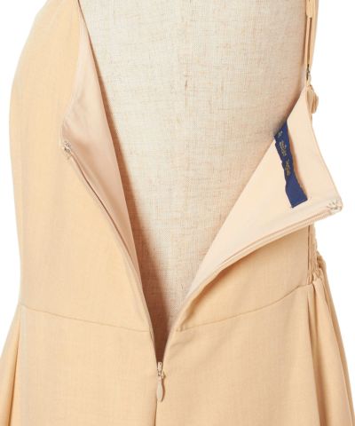 サイドファスナー (beige)