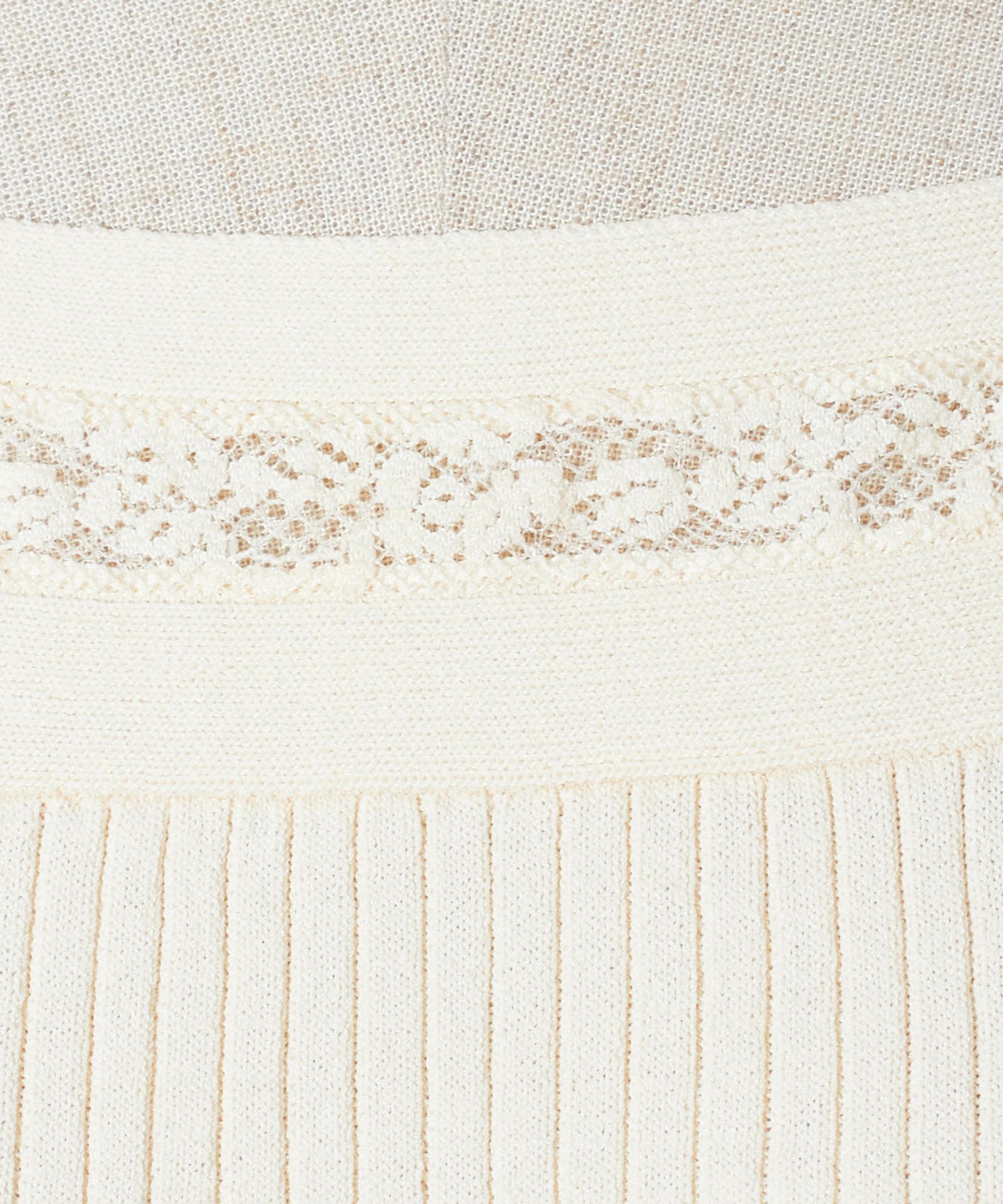 レース部分アップ (off white)