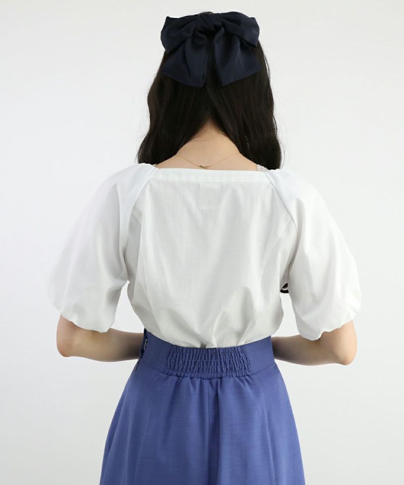 off white / 162cm / layered with lace inner