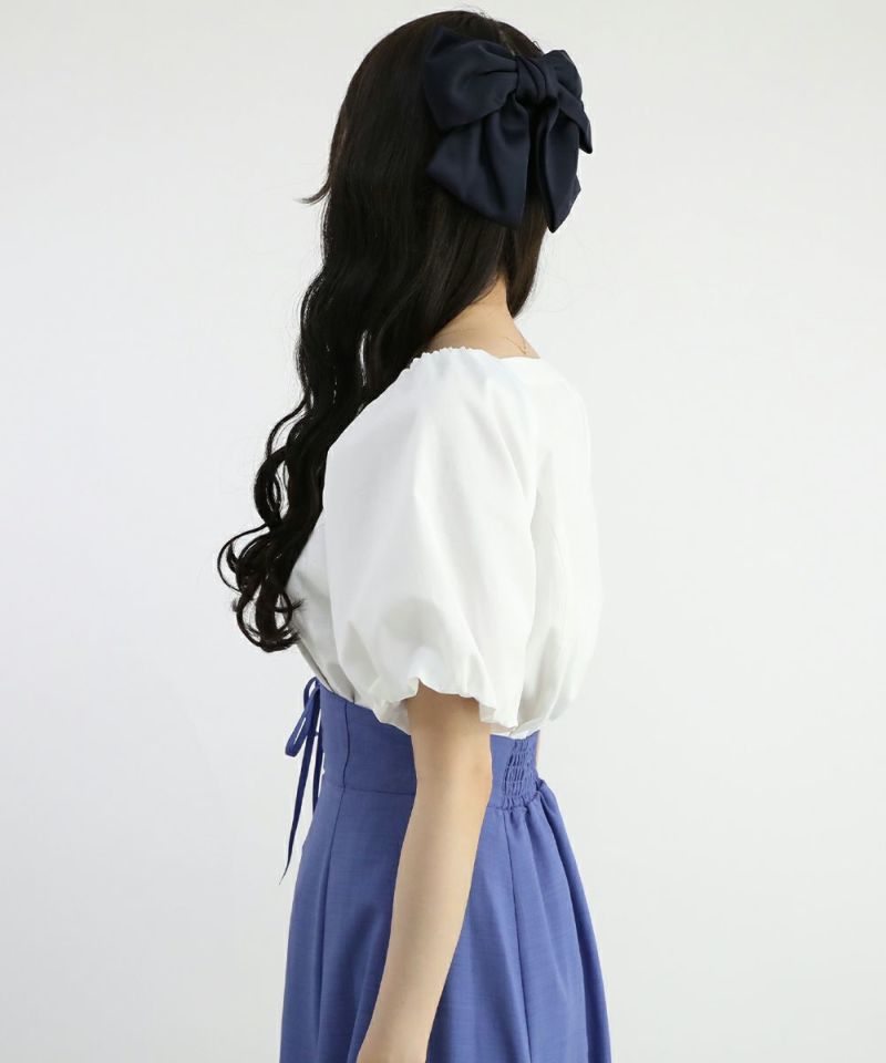 off white / 162cm / layered with lace inner