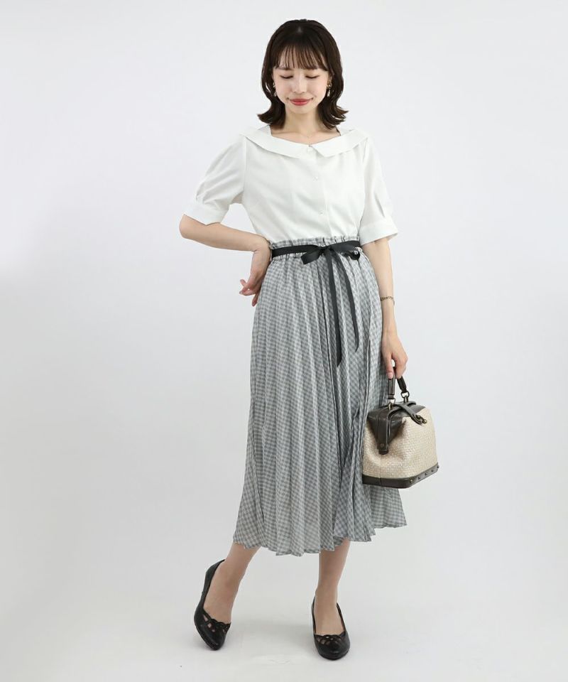 black × white / 158cm
