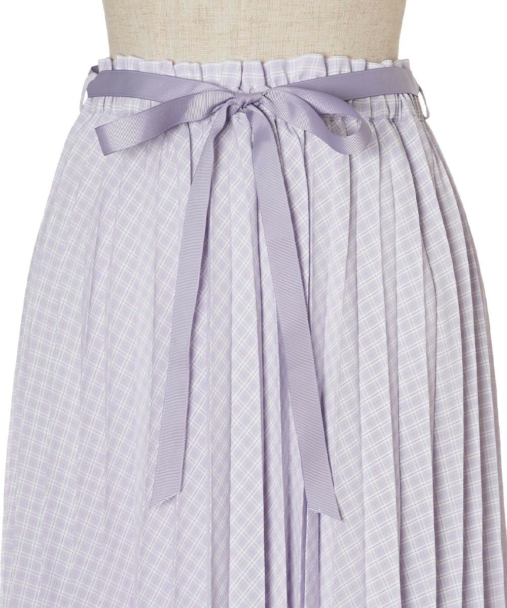 フロントアップ (lavender×white)