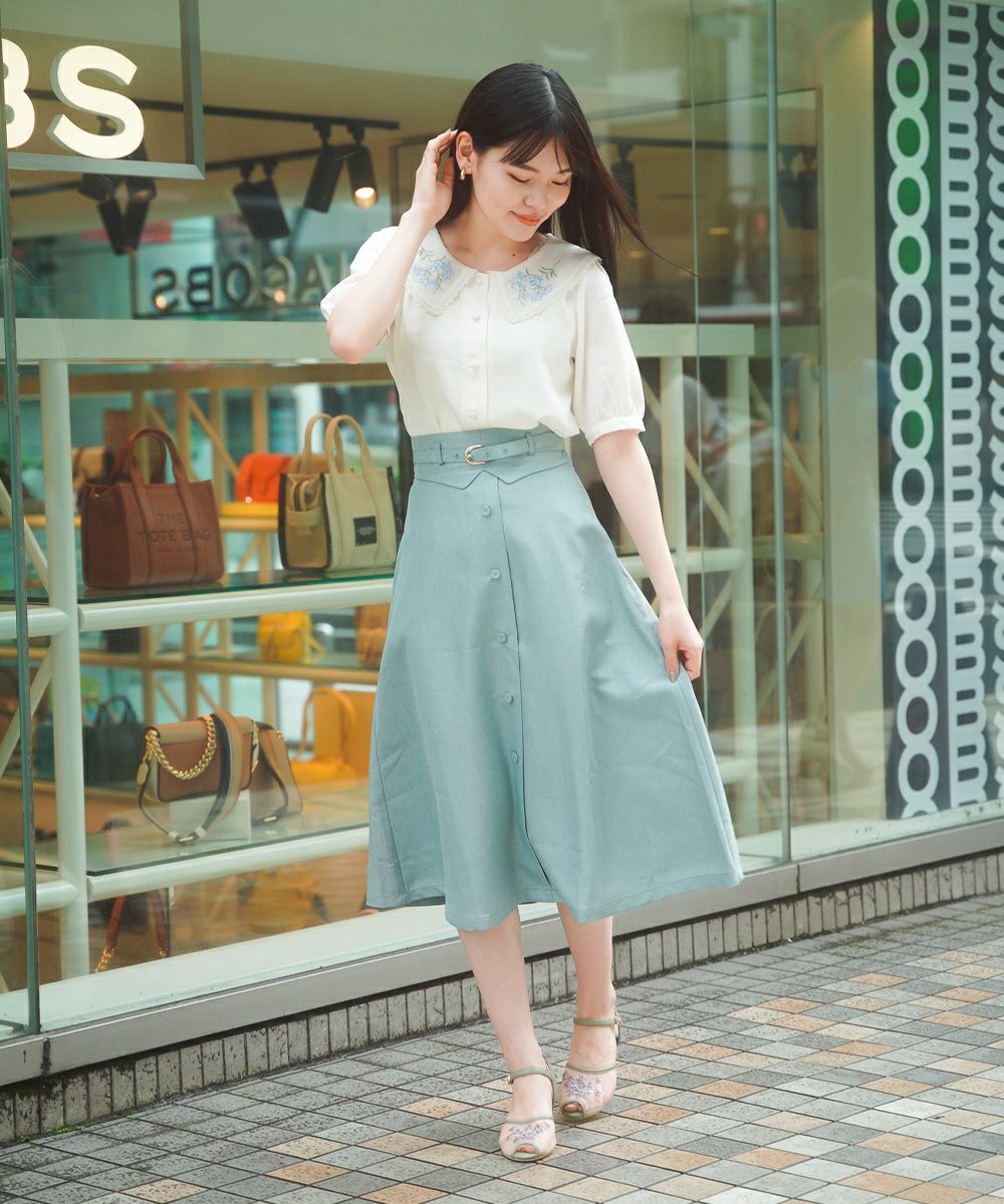 white×blue / 166cm