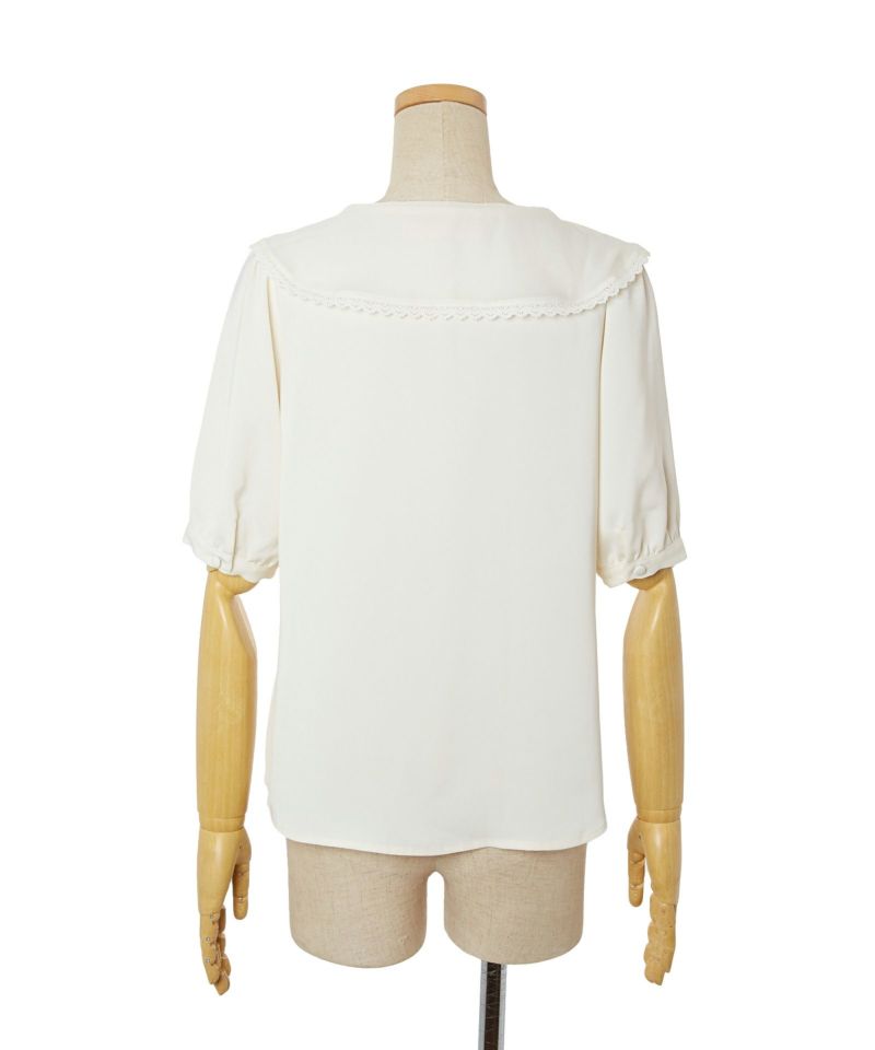 Back (white x blue)