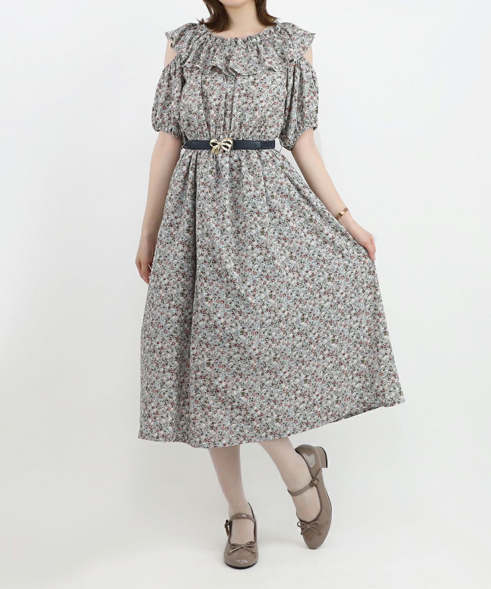 blue gray / 160cm / ベルトアレンジ