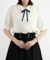 off white×navy / 158cm