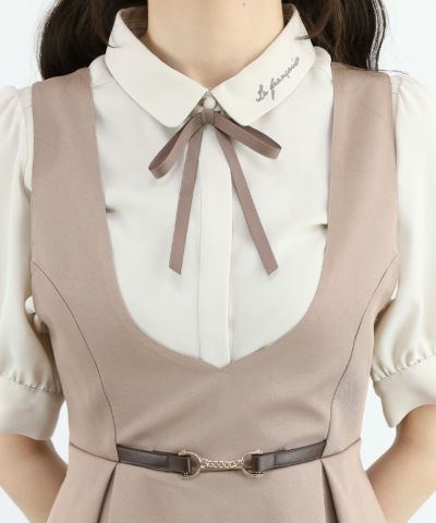 beige×brown / 162cm