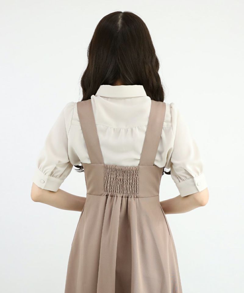 beige×brown / 162cm