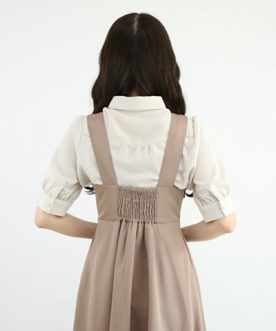 beige×brown / 162cm