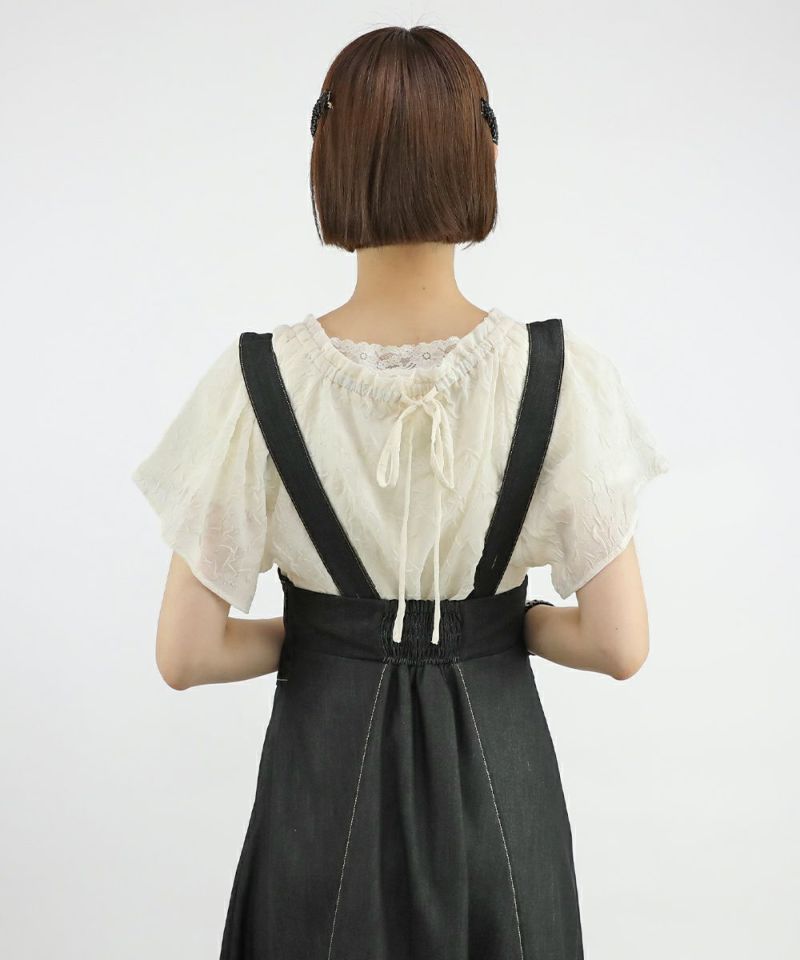 Double Stringsオフショルトップス