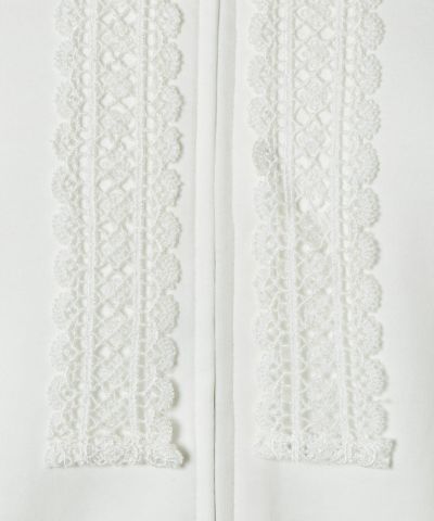 レース紐アップ (off white)
