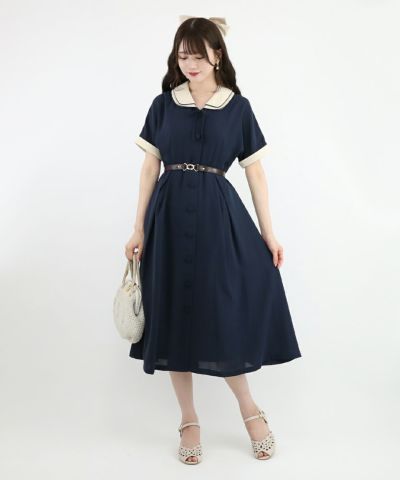 navy / 162cm / belt arrangement