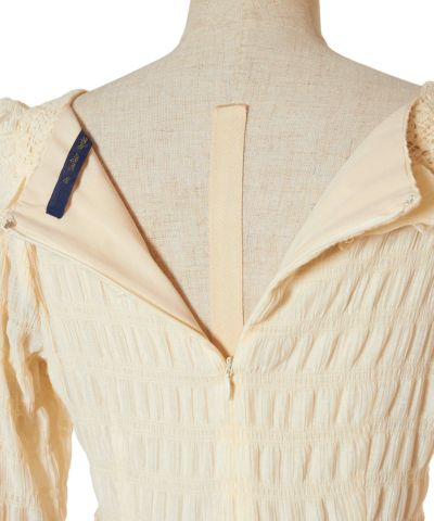 Back zipper (ivory)