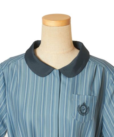 Front up (blue gray×navy)