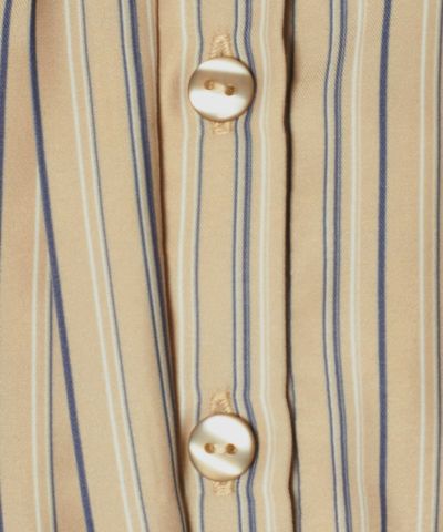 Button up (beige×blue)