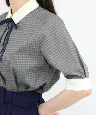 gray×navy / 162cm
