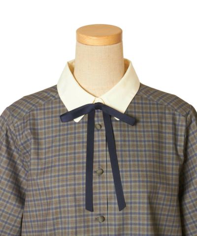 Front up (gray x navy)