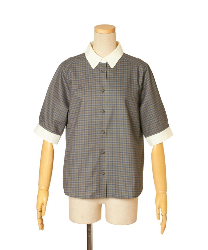 Ribbon tie removed (gray×navy)