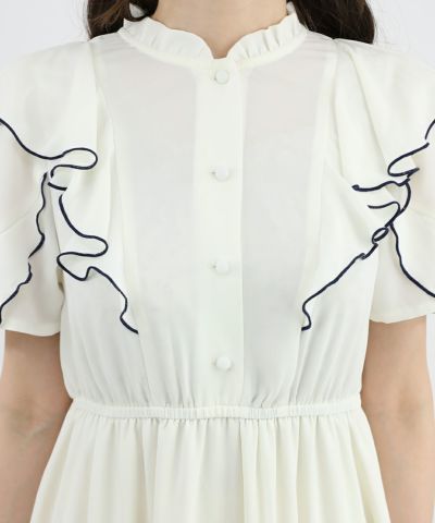 off white / 162cm / without ribbon tie
