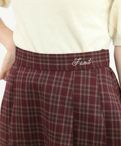 bordeaux×beige / 158cm