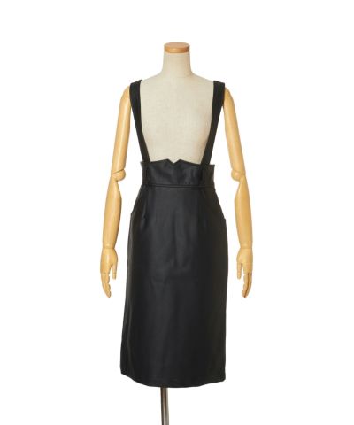 With the belt removed (black)