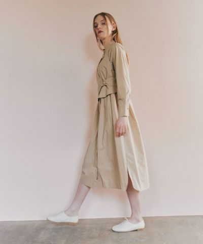 Bustier layered shirt dress/COUPE LE COEUR [47PE03j001]