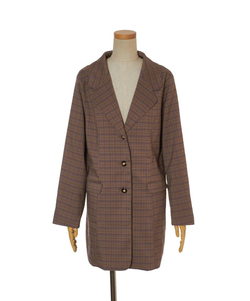 No lace collar (brown×red)