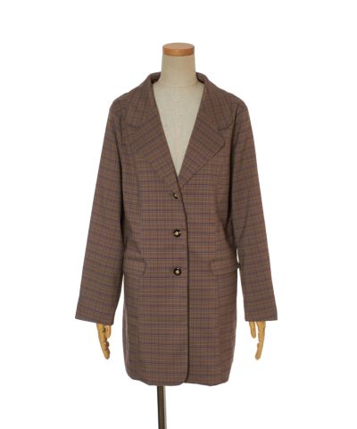 No lace collar (brown×red)