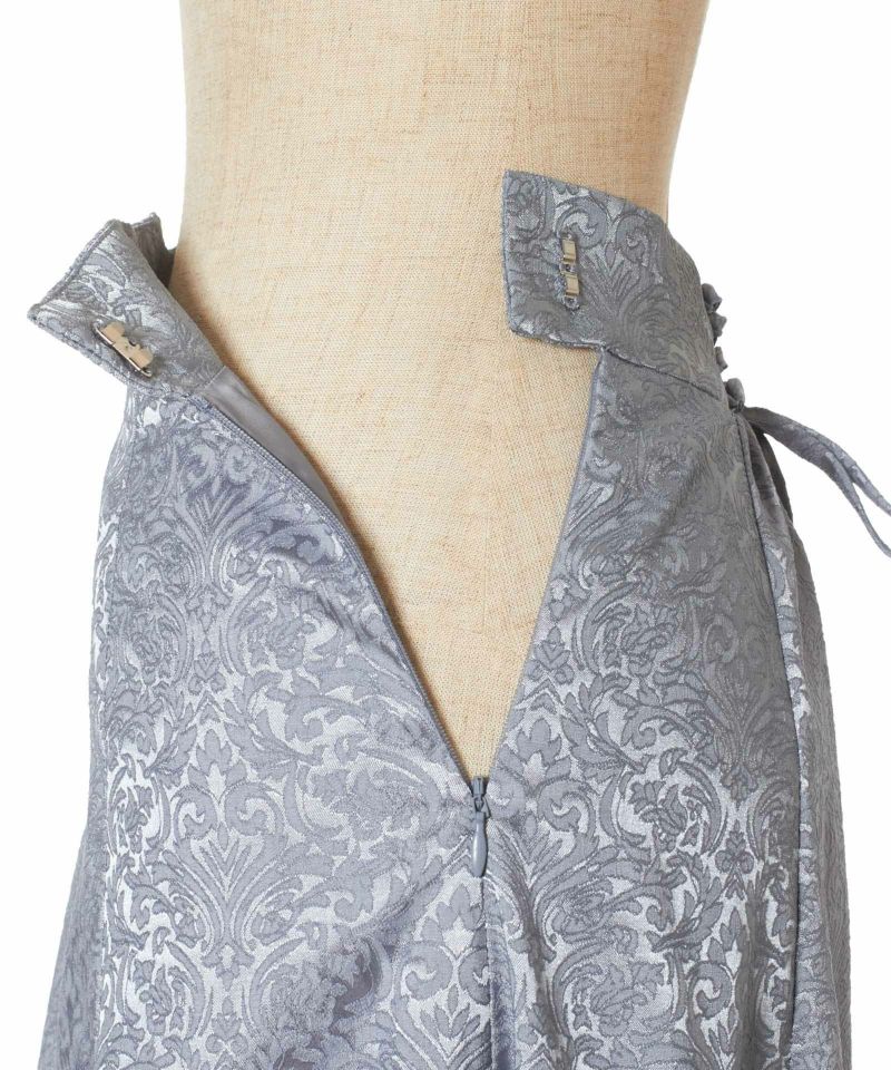 Side zipper (blue gray)