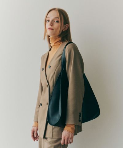 Collarless double jacket/COUPE LE COEUR[47PD01j001]