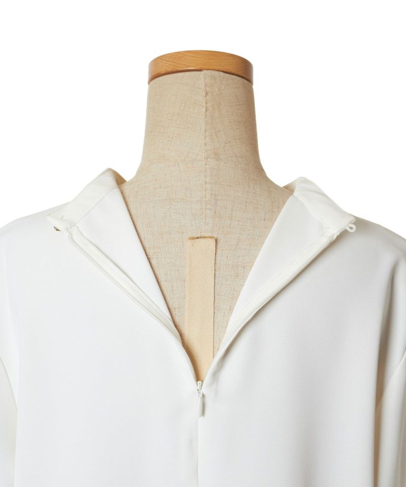Back zipper (white)