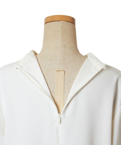 Back zipper (white)