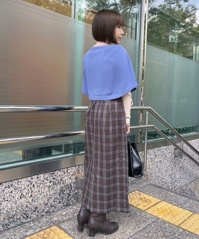 blue×brown / 149cm