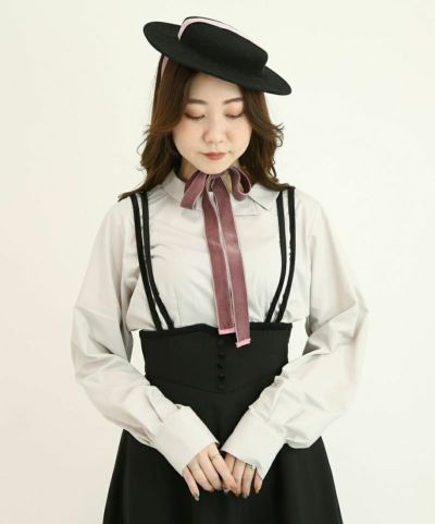 【2buy10%OFF】サイドカラーシャツ/F&A [00CF01j001]