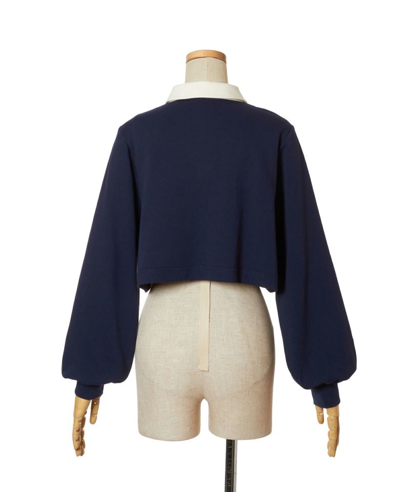 Back (navy×red)