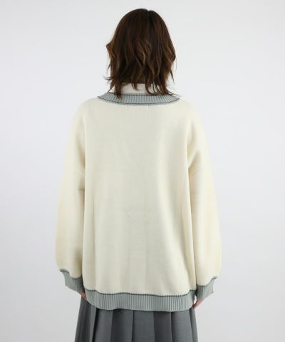 off white×gray / 160cm