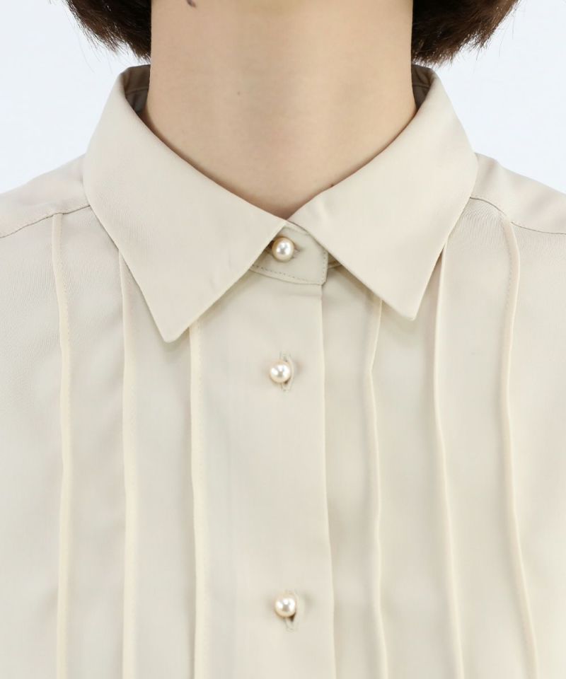 beige×blue / 165cm / Ribbon tie removed
