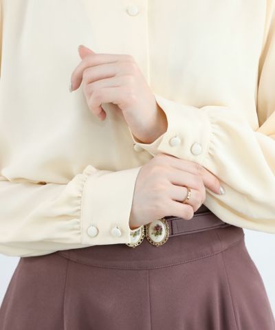 ivory×purple / 160cm