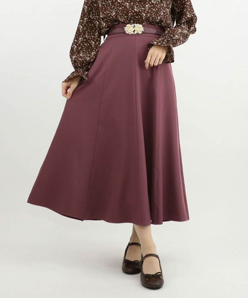 mauve / 158cm / belt arrangement