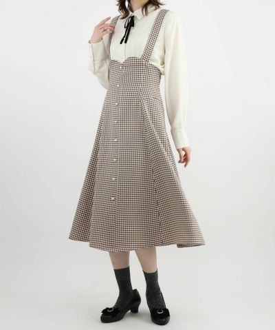 beige×brown / 160cm