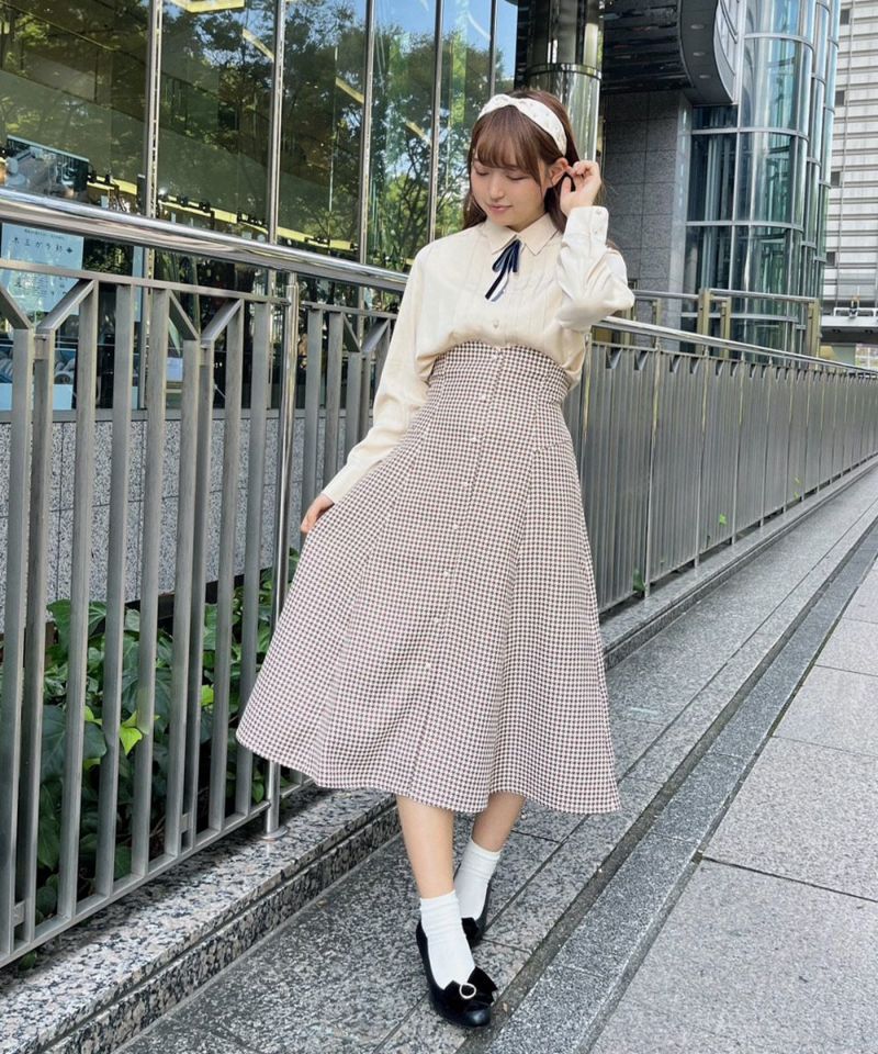 beige×brown / 154cm / suspenders removed